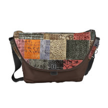 Flecken Kuriertasche