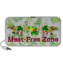 Fleisch-Freie Zone Reise Lautsprecher