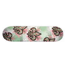 Fleur Brett Personalisierte Skatedecks