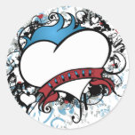 Fleur für immer Herz Sticker