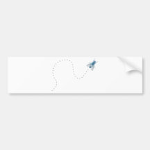 Fliege fly auto sticker