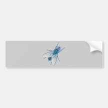 Fliege fly autosticker
