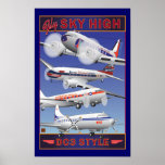 Fliege himmelhoch - Plakat