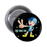 Fliege mit mir Knopf Anstecknadelbutton