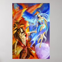 Fliege mit mir posterdrucke