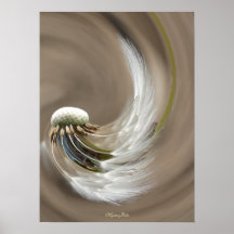 "fliegende Pusteblume" by mysteryella Poster
