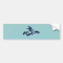 fliegender Fisch flying fish Autosticker
