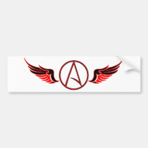 Fliegendes "A " Autoaufkleber