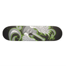 Fliegengitarren-Skateboard Skateboard Deck