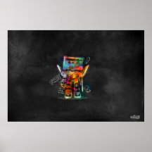 Flippig aber tot posterdruck