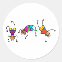 Flippige Jungen Sticker