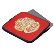 Flippige Retro Eulen-Laptop-Hülse Computer Sleeve Schutzhülle