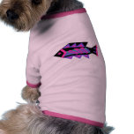 Flippiges Fisch-NO1 Hund T Shirt