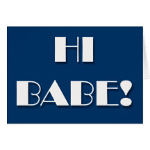 Flirtenkarten - HI-BABY!