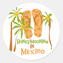Flitterwochen-Mexikot-shirts und -geschenke Sticker