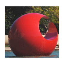 Floating Sculpture Canvas Print