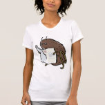 Floh, der die Nachrichten liest Shirt