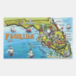 Florida-Cartoon-Karte Sticker