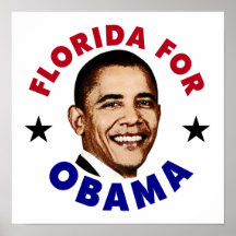 Florida für Obama Plakat