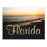 Florida-Sonnenuntergangpostkarte