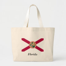 Florida-Staats-Flagge Leinentasche