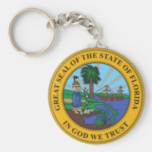 Florida-Staats-Siegel Schlüsselanhänger