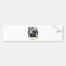 Fluch-Wappen (Familienwappen) Auto Sticker