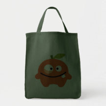 Fluffel orrico die Orange Leinentaschen