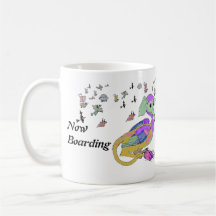Flüge von extravagantem teetasse