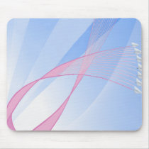 Flügel des Hoffnungs-Rosa-Bandes mousepads