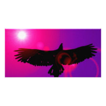 Flügel von Eagle Bildkarten