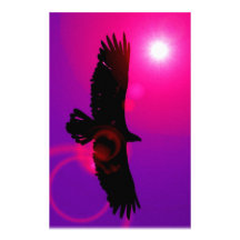 Flügel von Eagle Druckpapiere
