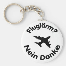 Fluglärm? Nein Danke Schlüsselband