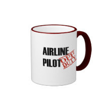 Fluglinien-Pilot Tee Tasse