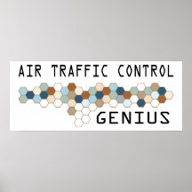 Flugverkehr-Kontrollen-Genie Plakatdruck