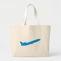 Flugzeug airplane einkaufstasche