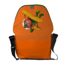Flugzeug scherzt Tasche Kurier Tasche