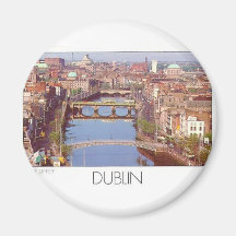 Fluss Liffey (St.K.) Irlands Dublin Magnete