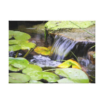 Flüssiges Wasser Leinwanddrucke