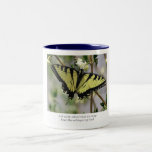 Flüstern-Schmetterling Kaffee Haferl