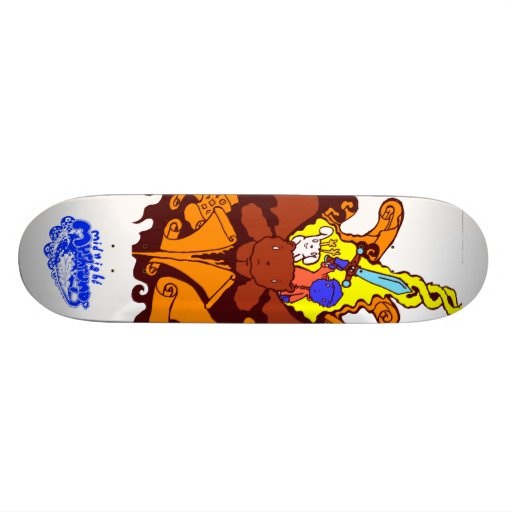 flybear bedruckte skateboarddecks