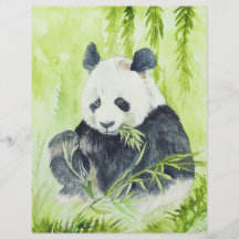 Flyer des riesigen Pandas