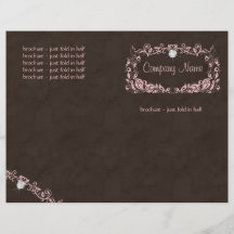Flyer-Diamant-Schmuck-Rosa-Brown-Veloursleder mit 