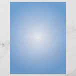 Flyer-Schablone: Radialsteigung: Blau