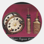 Flyfishing Stillleben Aufkleber