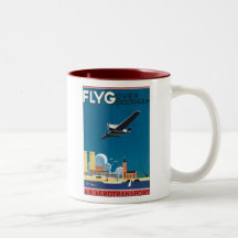 Flyg über Stockholm, AB Aerotransport Tee Tassen