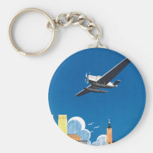 Flyg über Stockholm Schlüsselanhänger