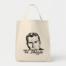 Fo Shizzle Retro Mann Leinentaschen