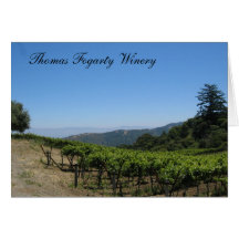 Fogarty Weinkellerei, Weinkellerei Thomas Fogarty Grußkarte