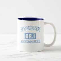 Fokker Dreidecker - BLAU Teetasse